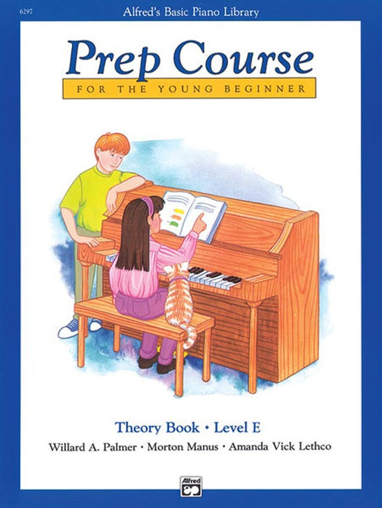 Alfred's Basic Piano Prep Course - Theory Level E Book