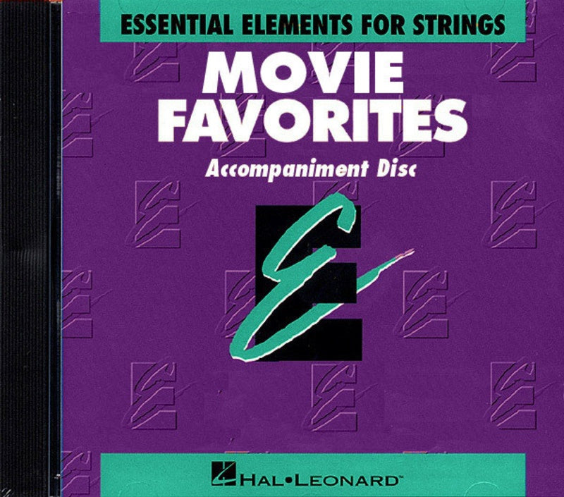 Essential Elements: Movie Favorites for Strings - Accompaniment Cd