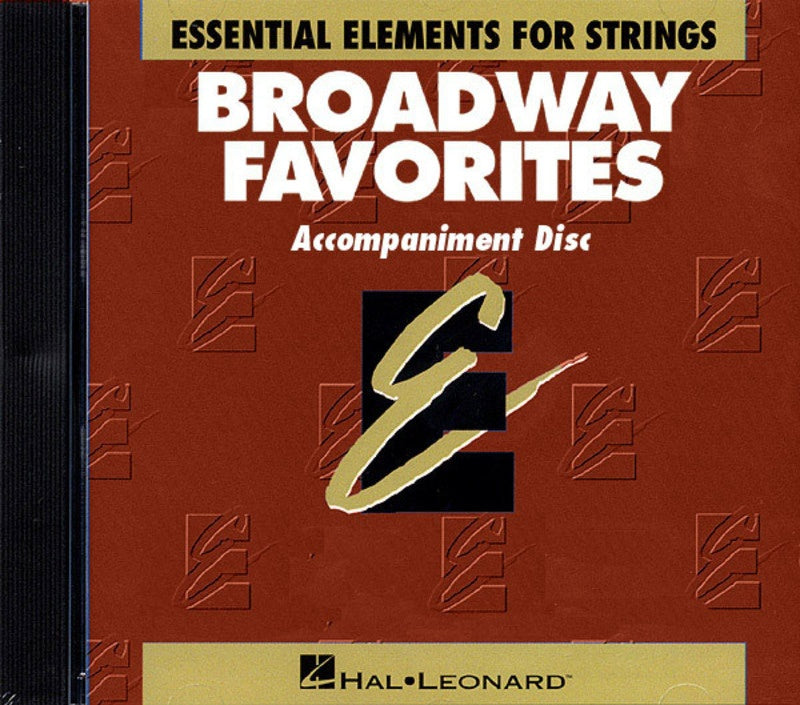 Essential Elements - Broadway Favorites For Strings Accompaniment Cd