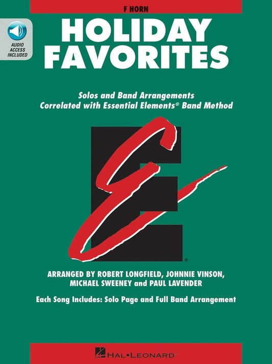 Essential Elements - Holiday Favorites French Horn Book/Ola