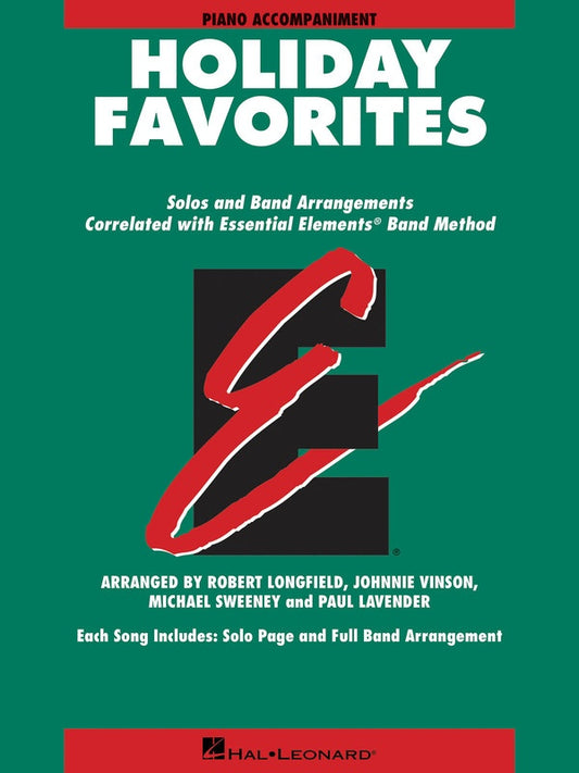 Essential Elements - Holiday Favorites Piano Accompaniment