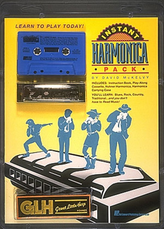 Instant Harmonica Book W Harmonica Cass