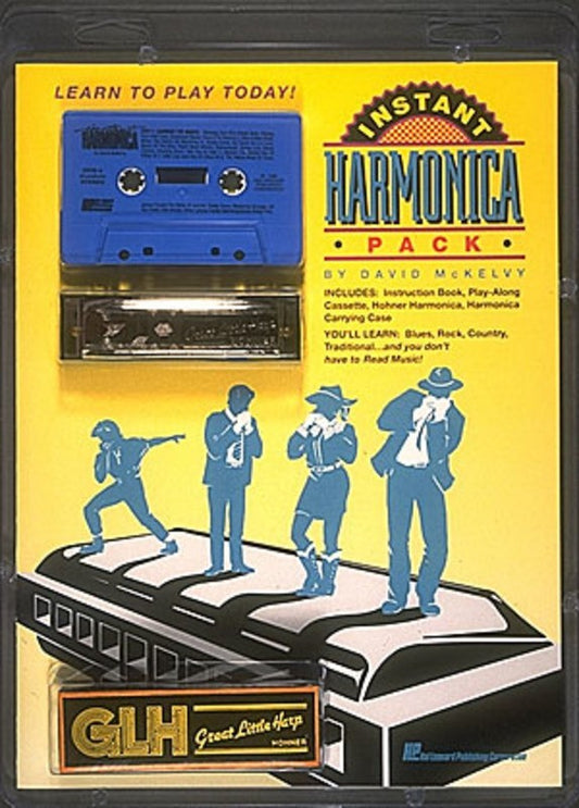 Instant Harmonica Book W Harmonica Cass