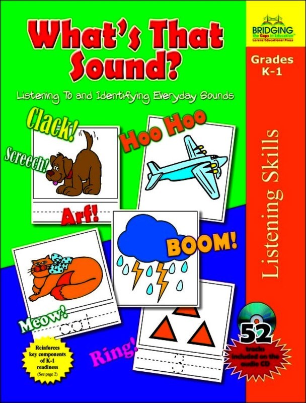 What's That Sound? - Print Book and Audio Resources