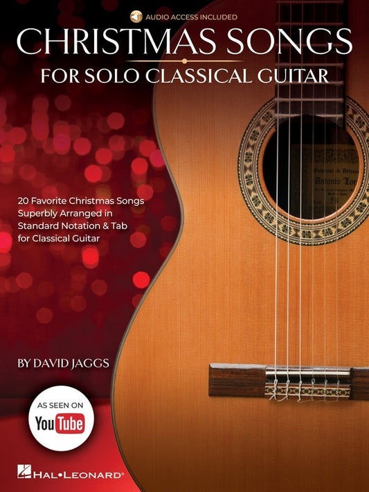 Christmas Songs For Solo Classical Guitar Book/Ola