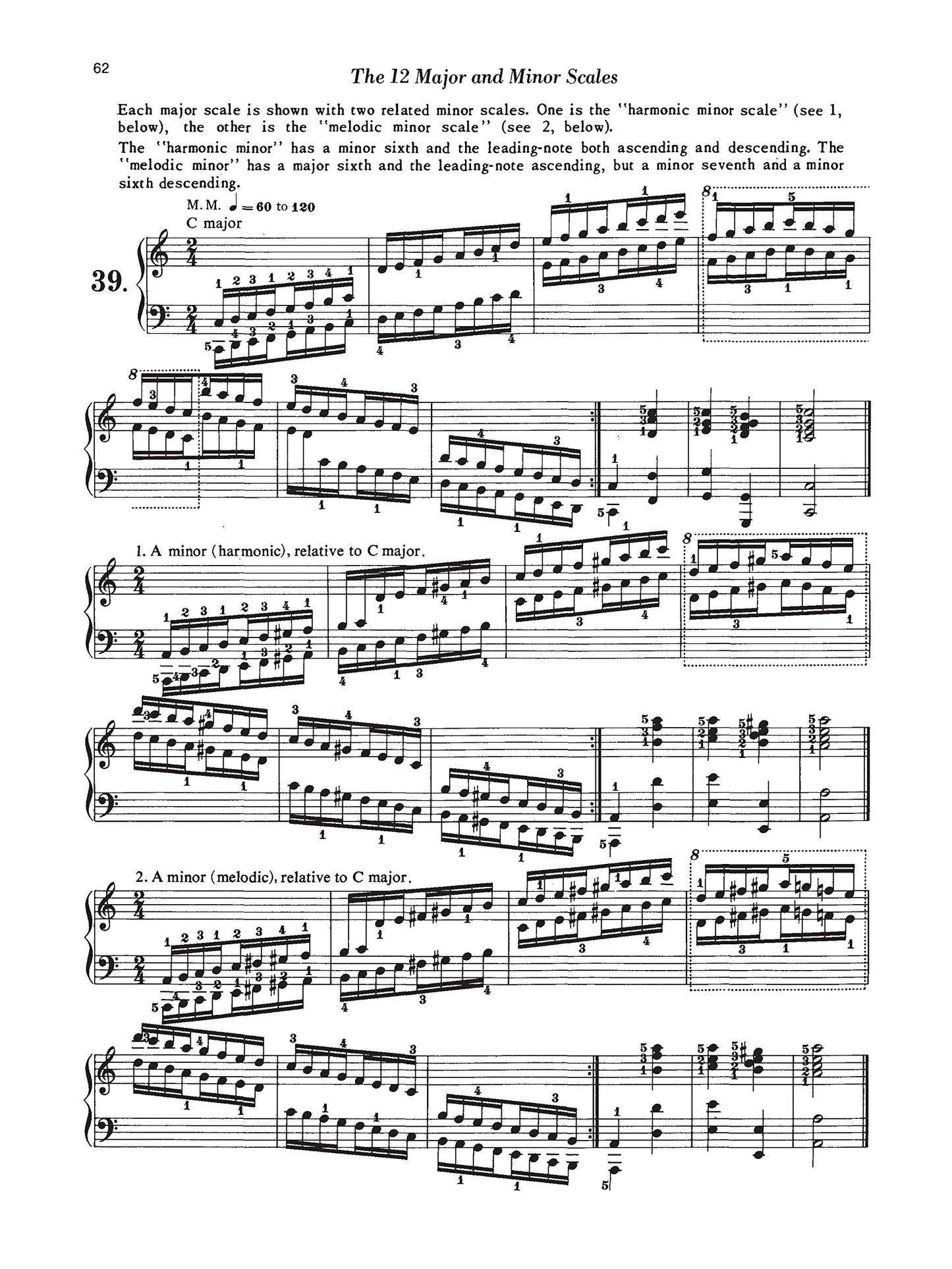 Hanon - The Virtuoso Pianist in 60 Exercises Book