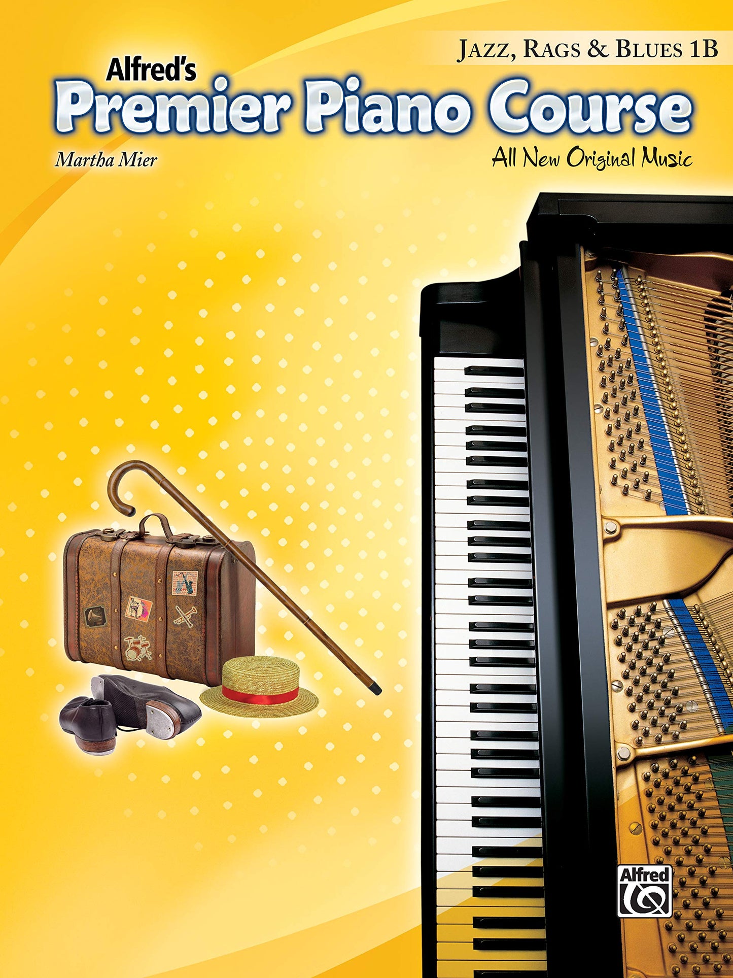 Alfred's Premier Piano Course Jazz Rags & Blues Book 1B