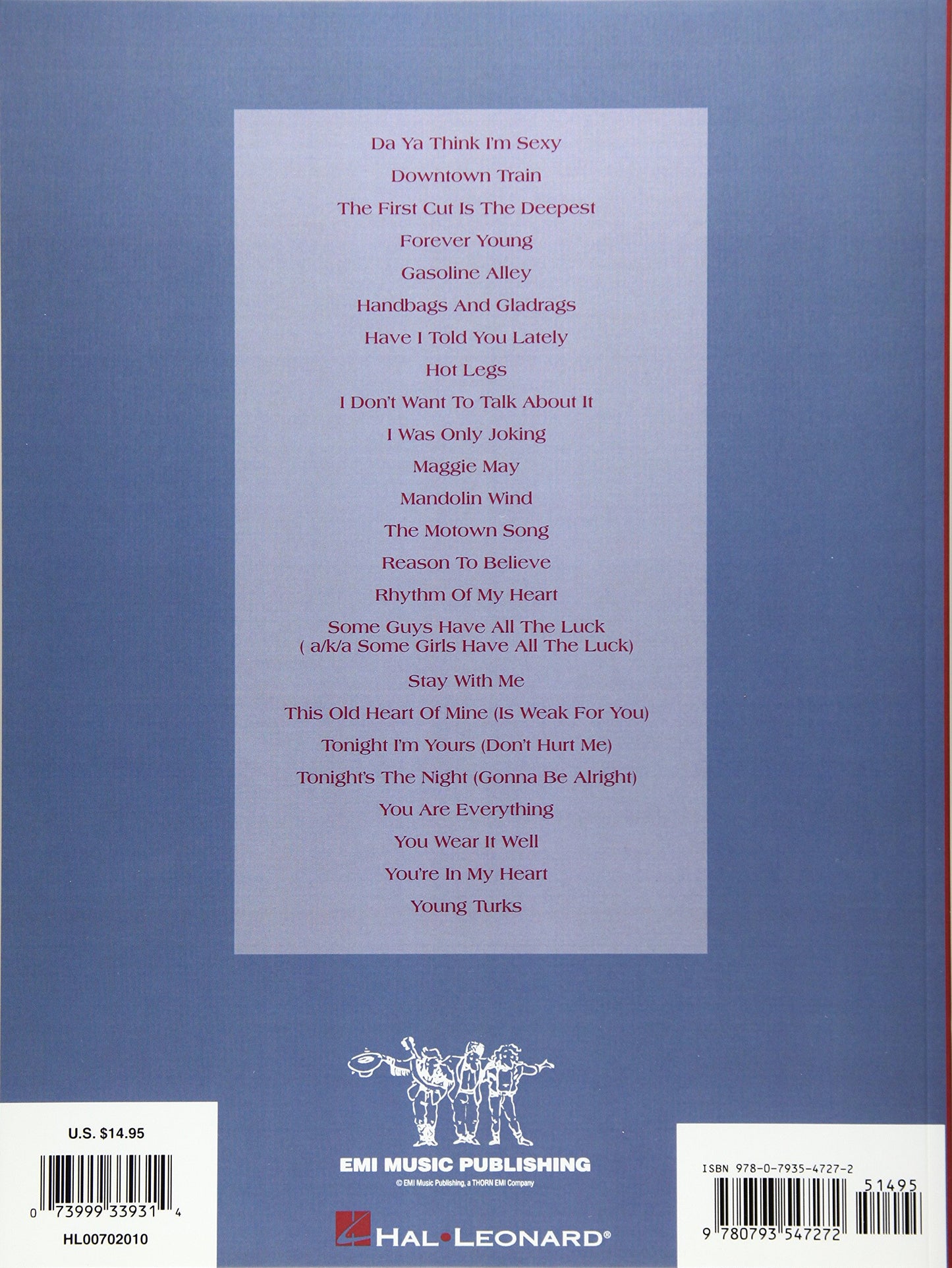 The Best Of Rod Stewart Easy Guitar Book