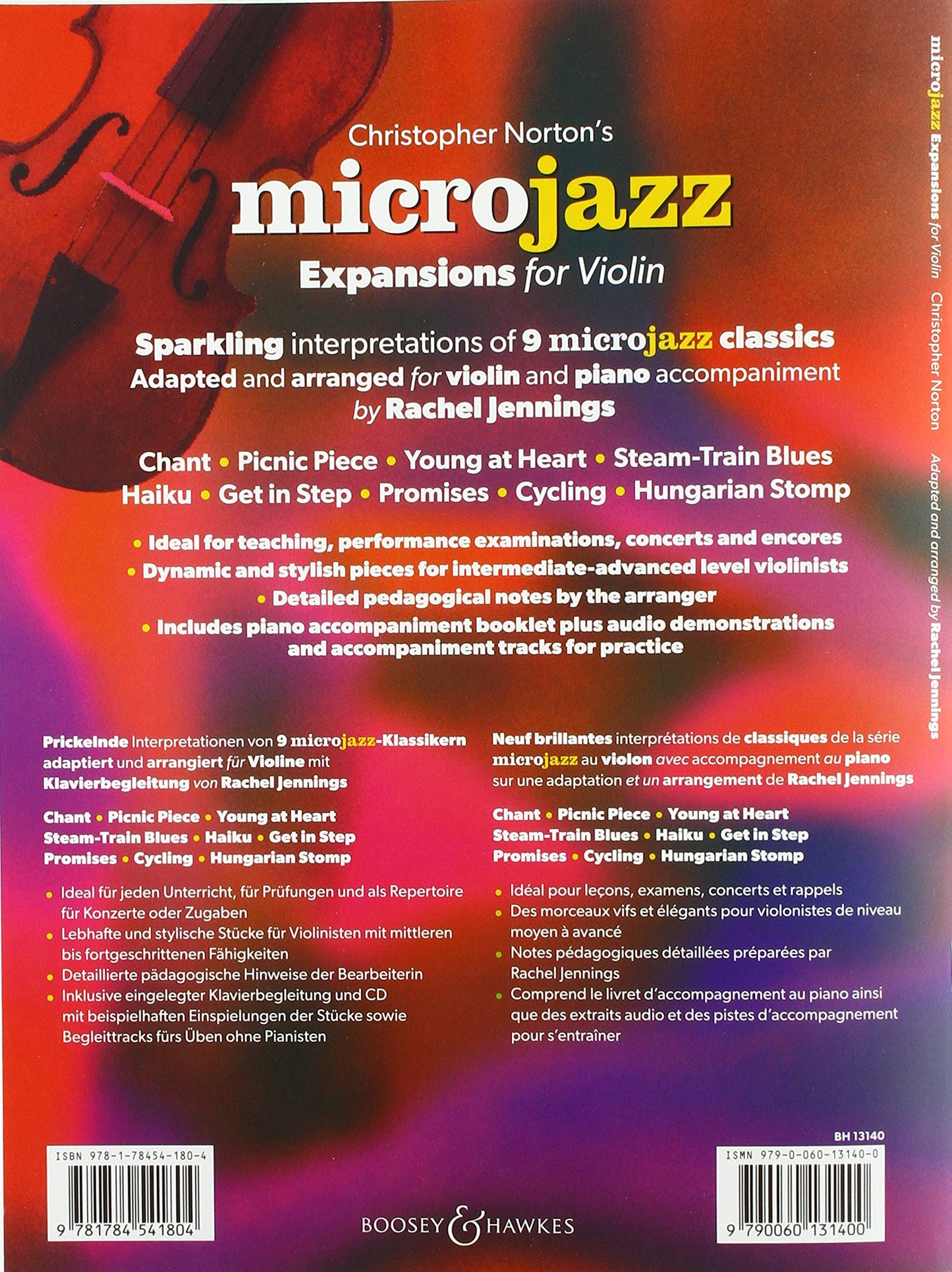 Microjazz Expansions for Violin Book/Cd