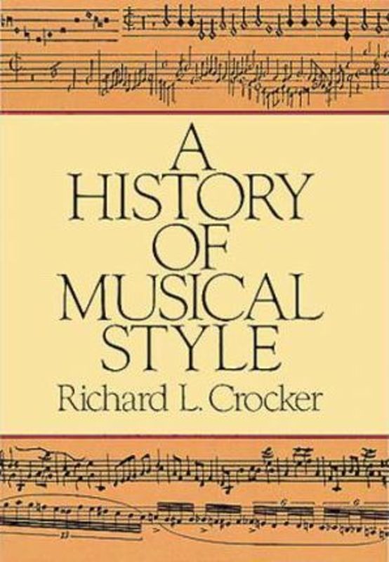 A History Of Musical Style
