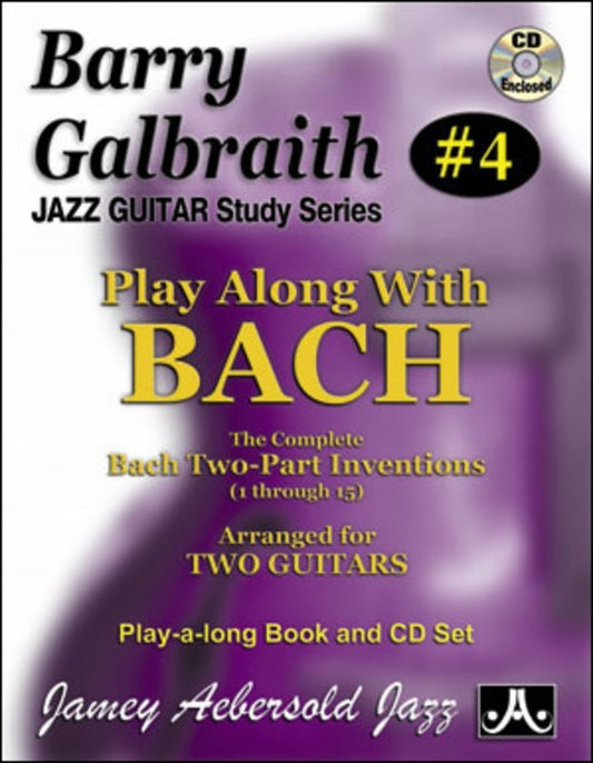 Galbraith - Play Along With Bach Bk/Cd Guitar