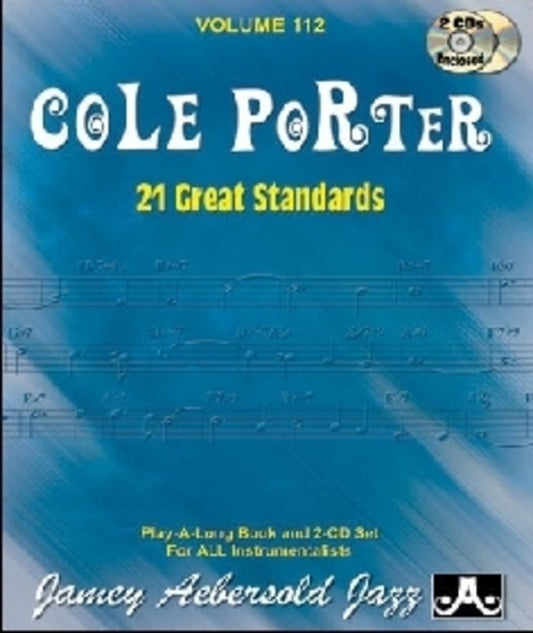 Cole Porter 21 Great Standards Volume 112 Book/2Cds
