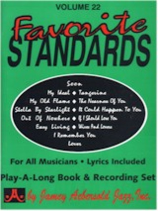 Favourite Standards Bk/Cd No 22