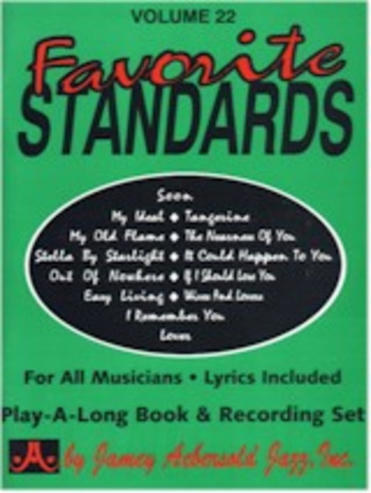 Favourite Standards Bk/Cd No 22