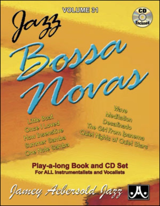 Bossa Novas Play Along Bk/Cd No 31