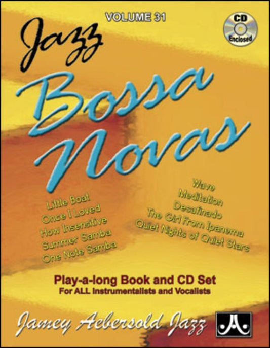 Bossa Novas Play Along Bk/Cd No 31