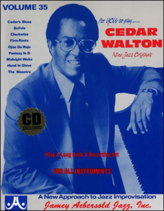 Cedar Walton Volume 35 Book/Cd
