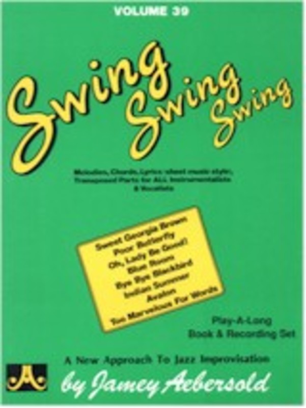 Swing Swing Swing Volume 39 Book/Cd