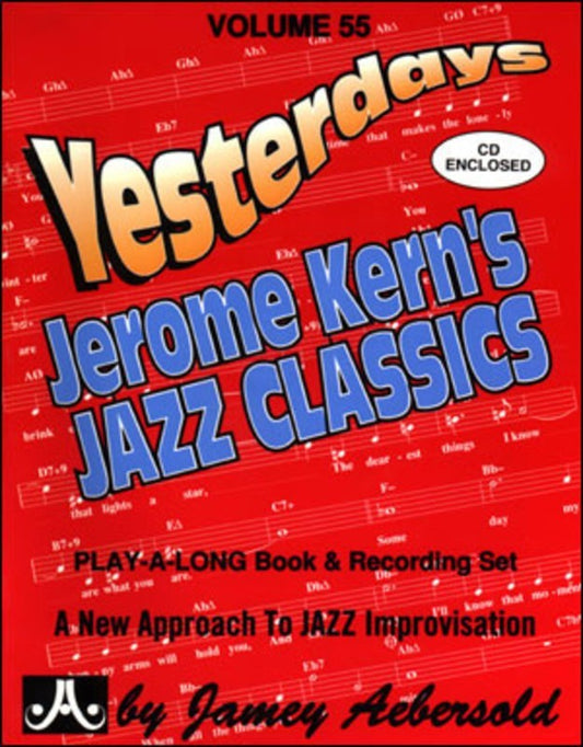 Yesterdays Jerome Kern Classics Bk/Cd No 55