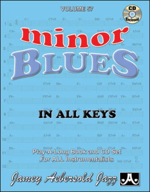Minor Blues In All Keys Bk/Cd No 57