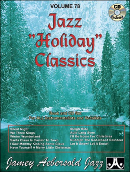 Jazz Holiday Classics Bk/Cd No 78