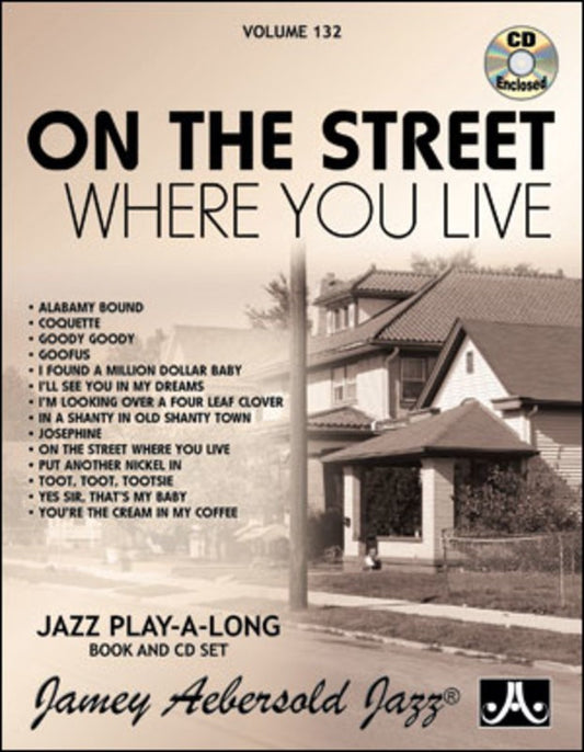 On The Street Where You Live Bk/Cd No 132