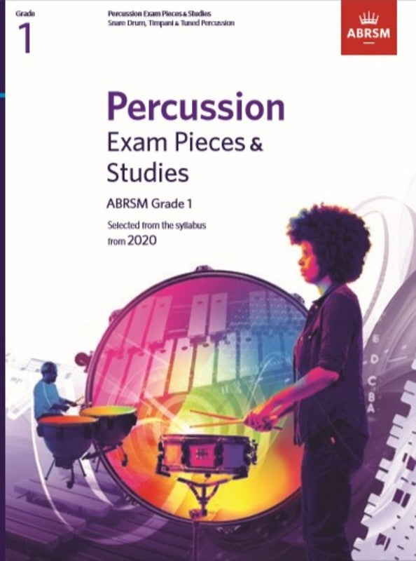 ABRSM Percussion Exam Pieces & Studies Grade 1 Book