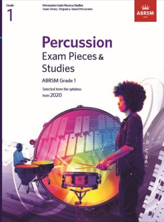 ABRSM Percussion Exam Pieces & Studies Grade 1 Book