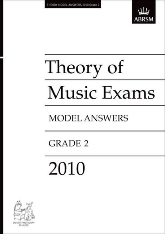 A B Theory Of Music Answers Gr 2 2010