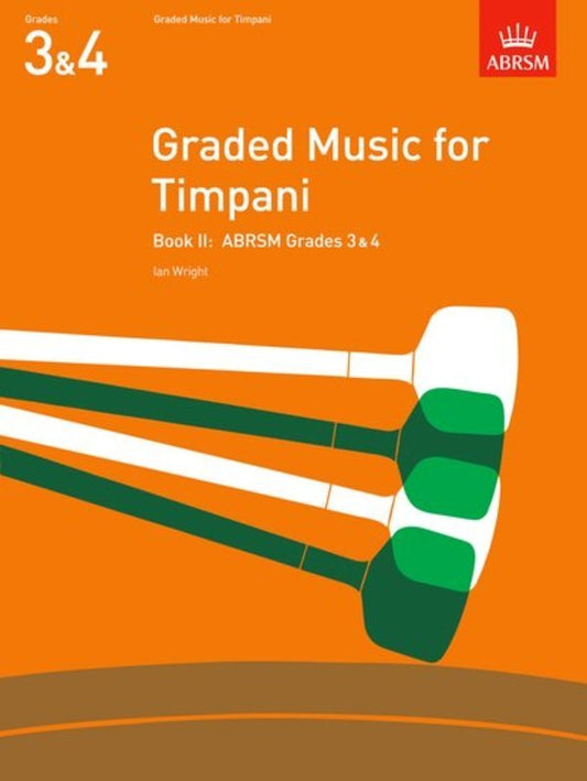 ABRSM Graded Music Timpani Book 2 Grade 3-4