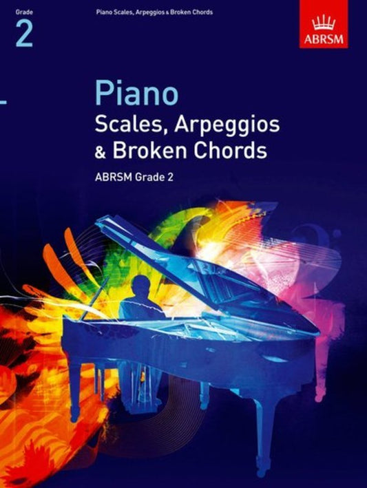 ABRSM Piano Scales And Arpeggios Grade 2 From 2009 Book