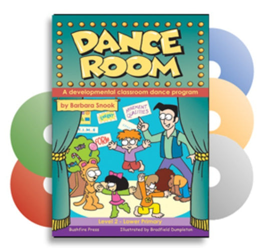 Dance Room Level 2 Lower Primary Bk/4Cds/Dvd