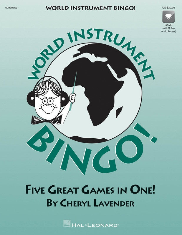 World Instrument Bingo Game - Flash Cards/Ola (Classroom Kit)