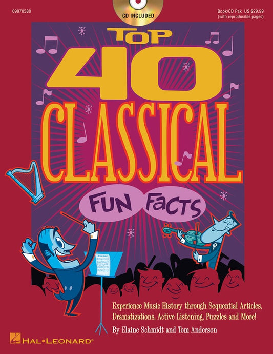 Top 40 Classical Fun Facts Bk/Cd