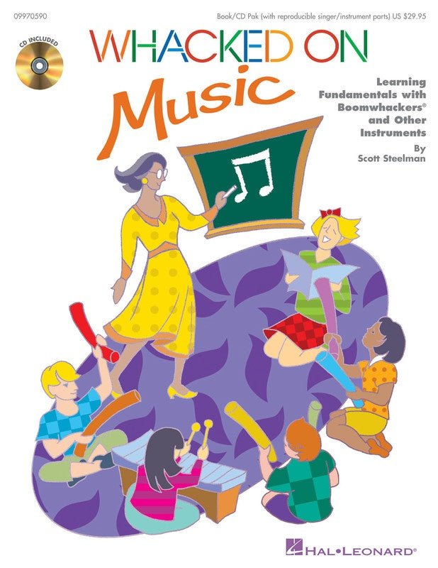 Whacked On Music Bk/Cd