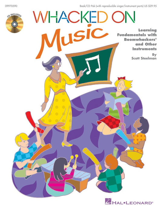 Whacked On Music Bk/Cd