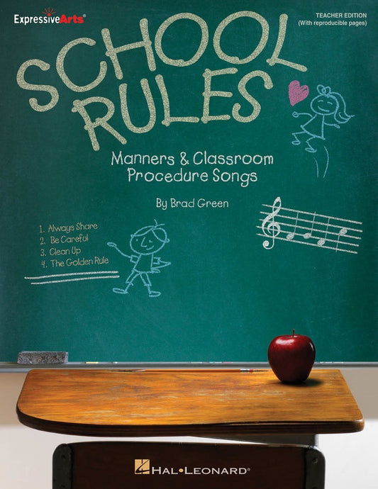 School Rules Classroom Songs - Teacher's Edition Book