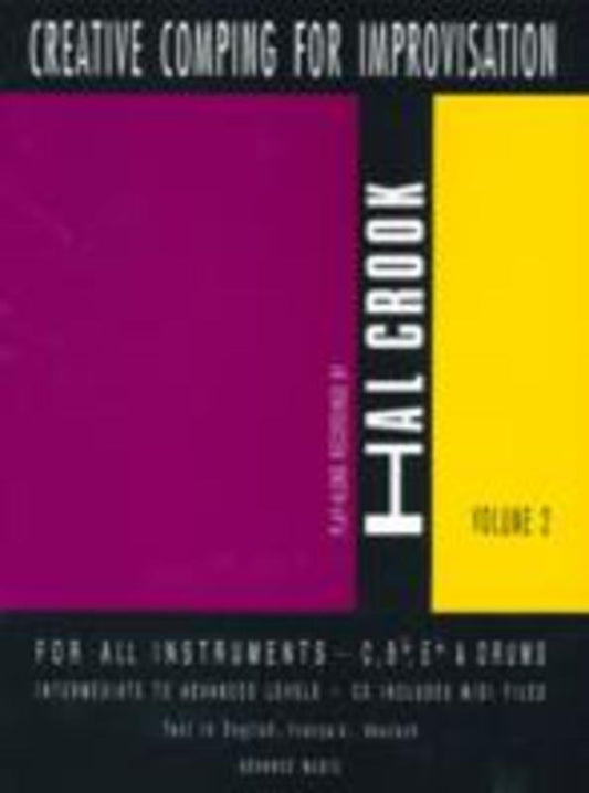 Creative Comping For Improvisation Vol 2 Bk/Cd