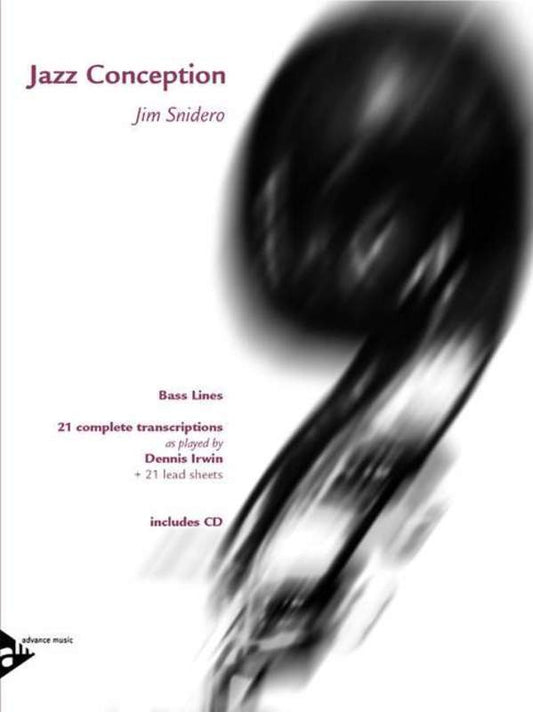 Jazz Conception Bass Lines Book/Cd