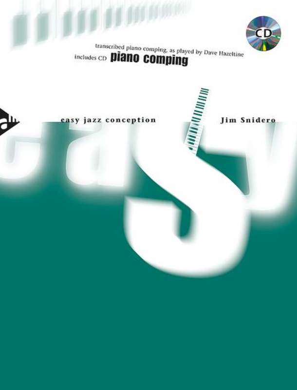 Easy Jazz Conception Piano Comping Bk/Cd