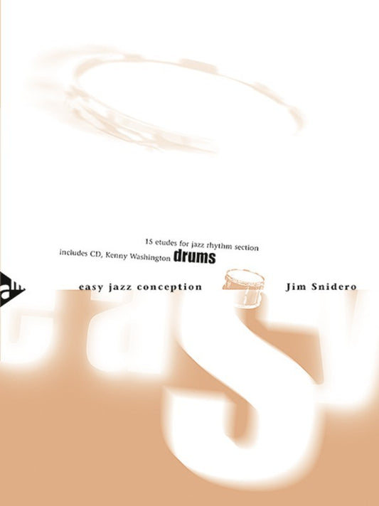 Easy Jazz Conception Drums Bk/Cd