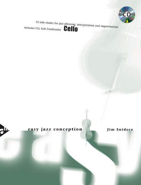 Easy Jazz Conception Cello Bk/Cd