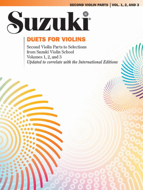 Suzuki - Duets For Violins Second Violin Parts