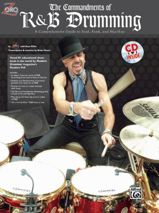 The Commandments Of R&B Drumming Bk/Cd