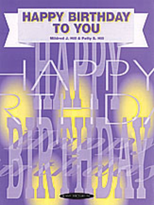 Happy Birthday To You Piano/Vocal S/S