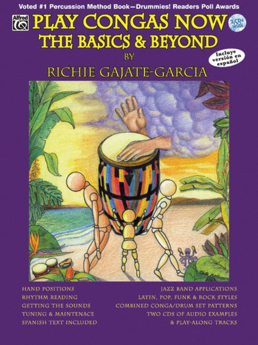 Play Congas Now Basics And Beyond Bk/Cd