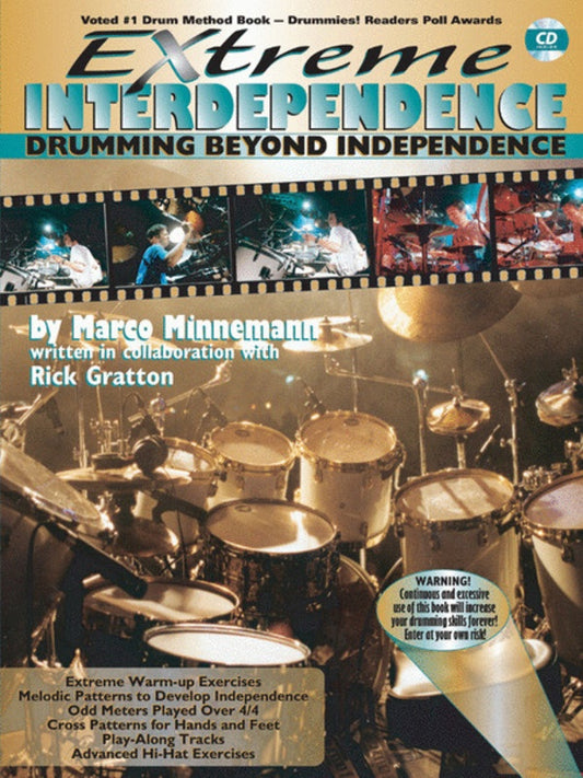 Extreme Interdependence Drums Bk/Cd