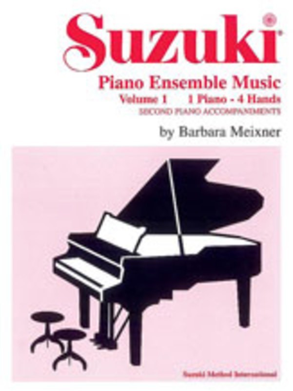 Suzuki Piano Ensemble Music Vol 1 Piano Duet Accomp