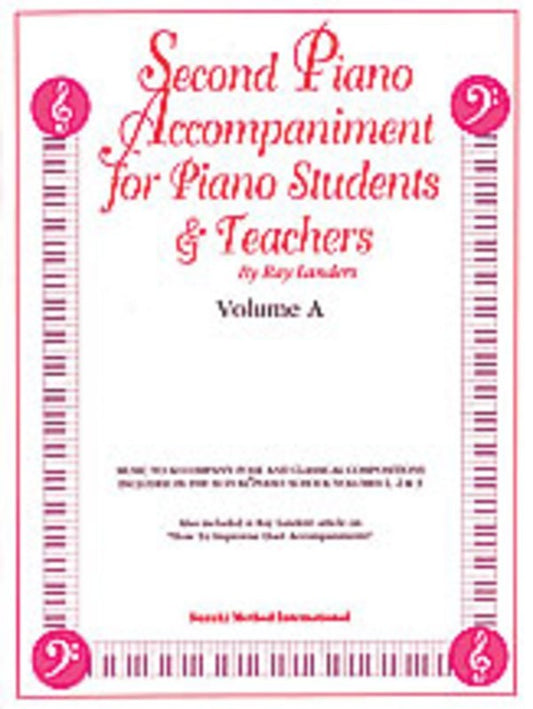 Suzuki Second Piano Accompaniments Vol A