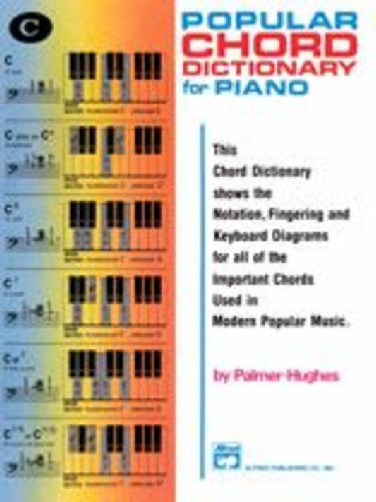 Popular Chord Dictionary For Piano